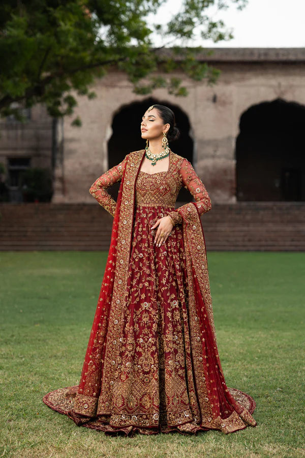 SHABIH - Sara Naqvi - Bridal Lehenga - raniazara