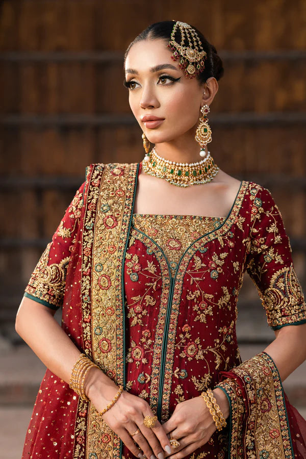 FERWA - Sara Naqvi - Bridal Lehenga - raniazara