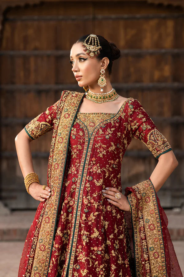 FERWA - Sara Naqvi - Bridal Lehenga - raniazara