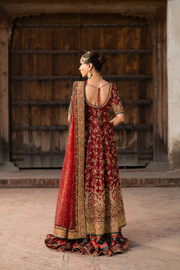 FERWA - Sara Naqvi - Bridal Lehenga - raniazara