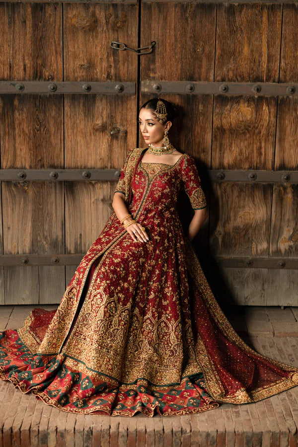 FERWA - Sara Naqvi - Bridal Lehenga - raniazara