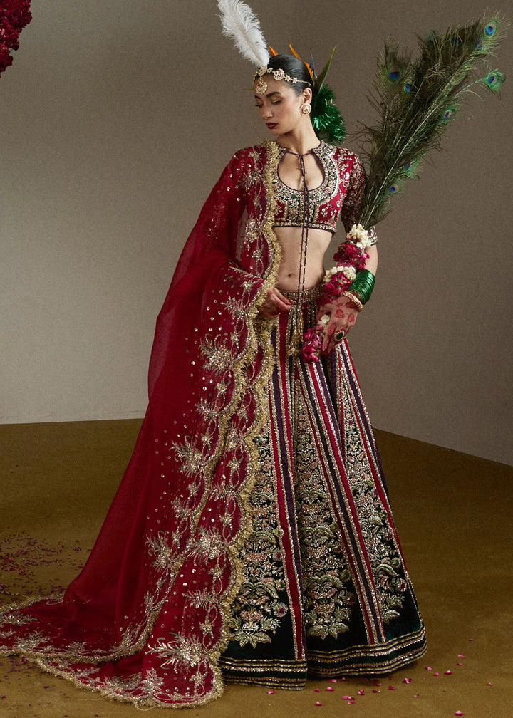 Mushq - Hussain Rehar - bridal lehenga - Bridal - raniazara