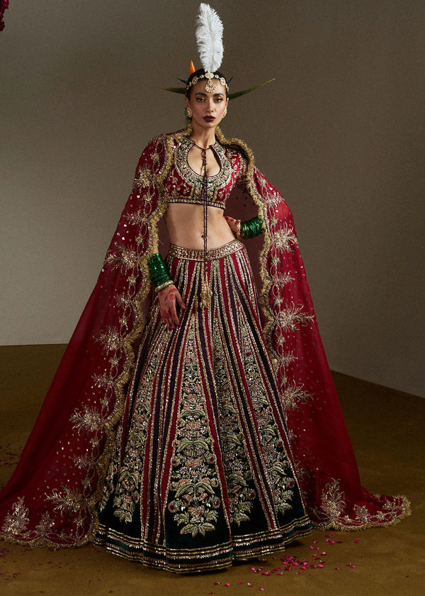 Mushq - Hussain Rehar - bridal lehenga - Bridal - raniazara