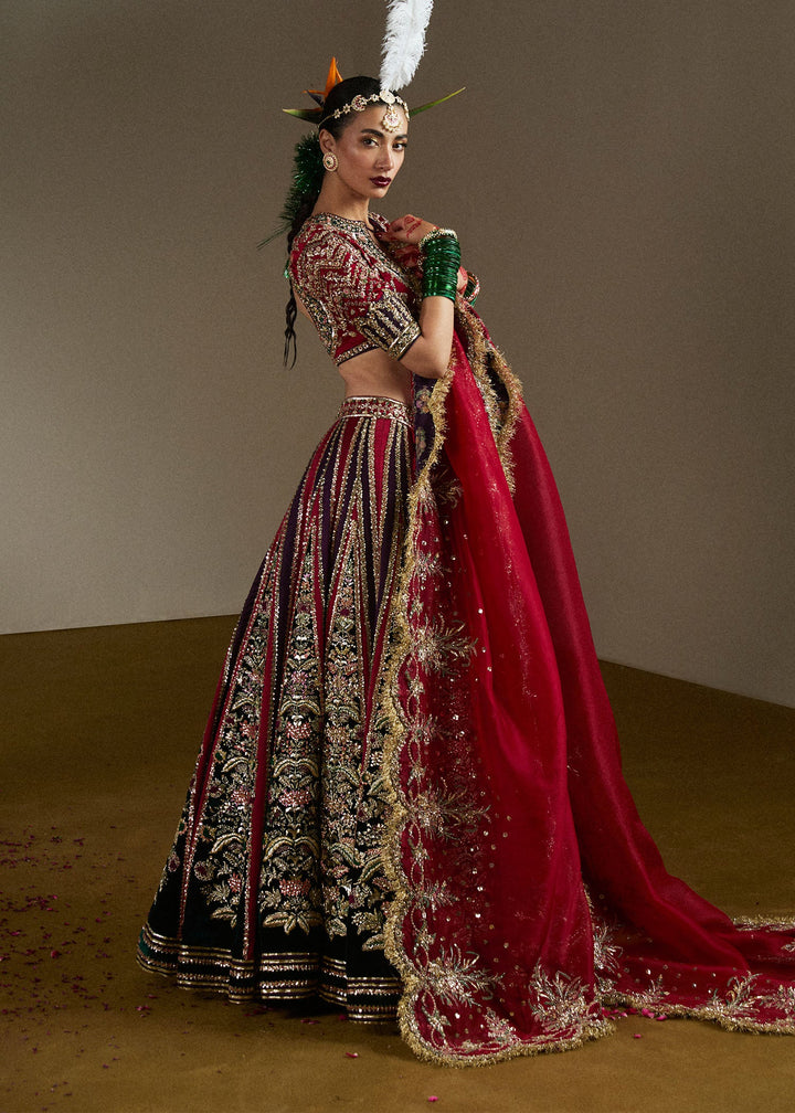 Mushq - Hussain Rehar - bridal lehenga - Bridal - raniazara