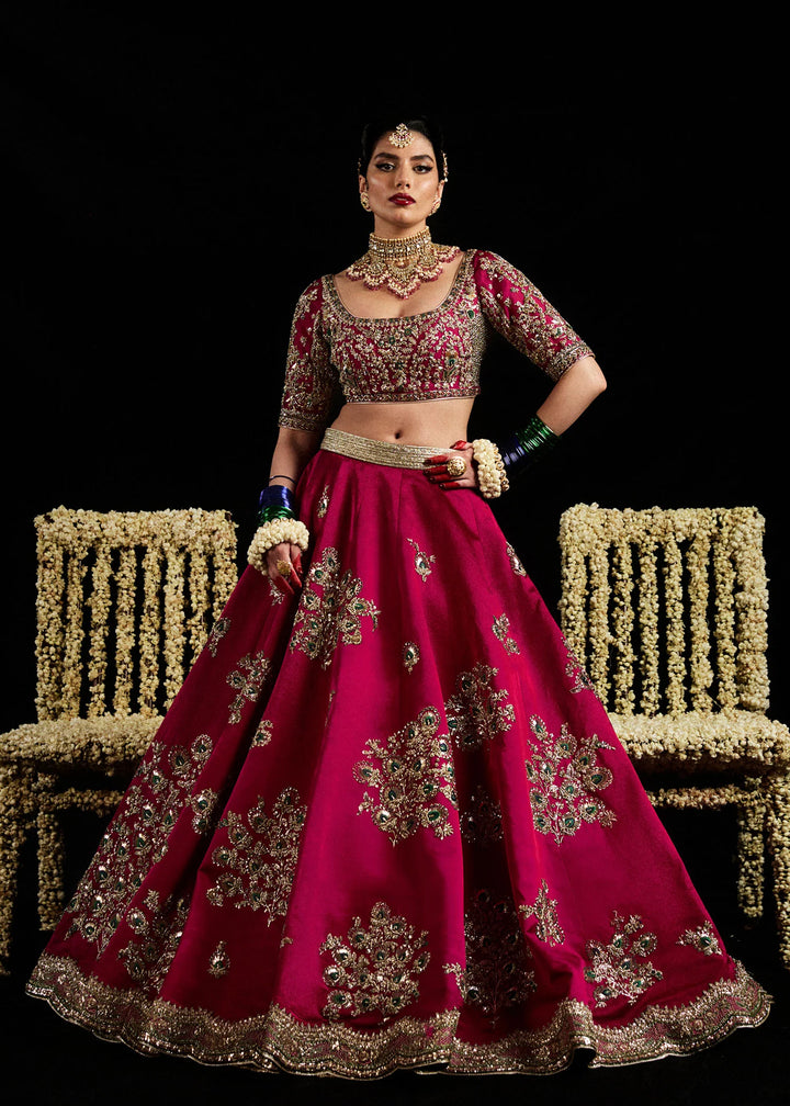 Laal - Hussain Rehar - bridal lehenga - raniazara