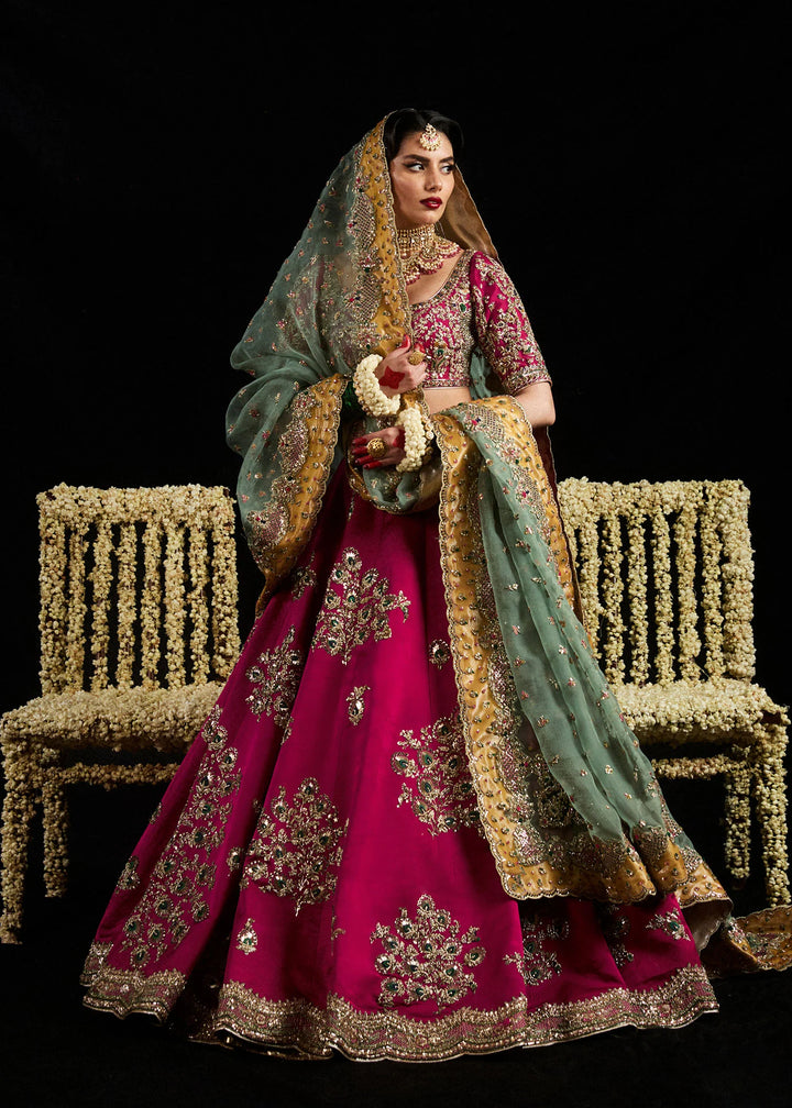 Laal - Hussain Rehar - bridal lehenga - raniazara