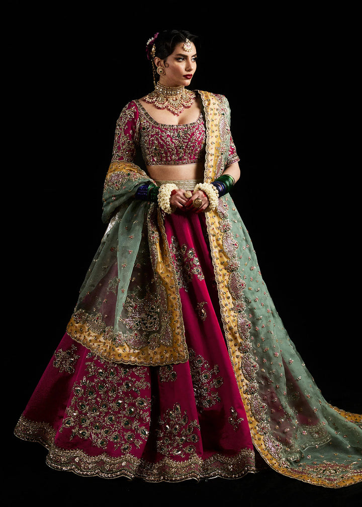 Laal - Hussain Rehar - bridal lehenga - raniazara