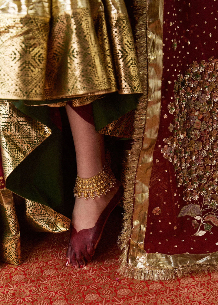 Aatish-een - Hussain Rehar - Bridal Lehenga - raniazara