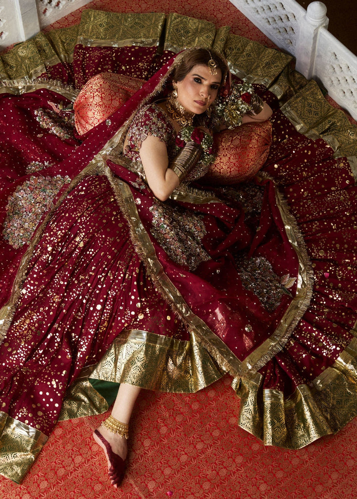 Aatish-een - Hussain Rehar - Bridal Lehenga - raniazara