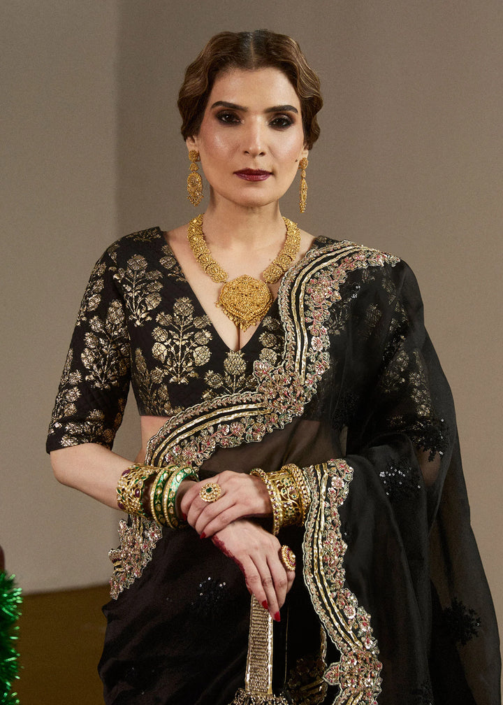 Zill - Hussain Rehar - Saree Blouse - raniazara