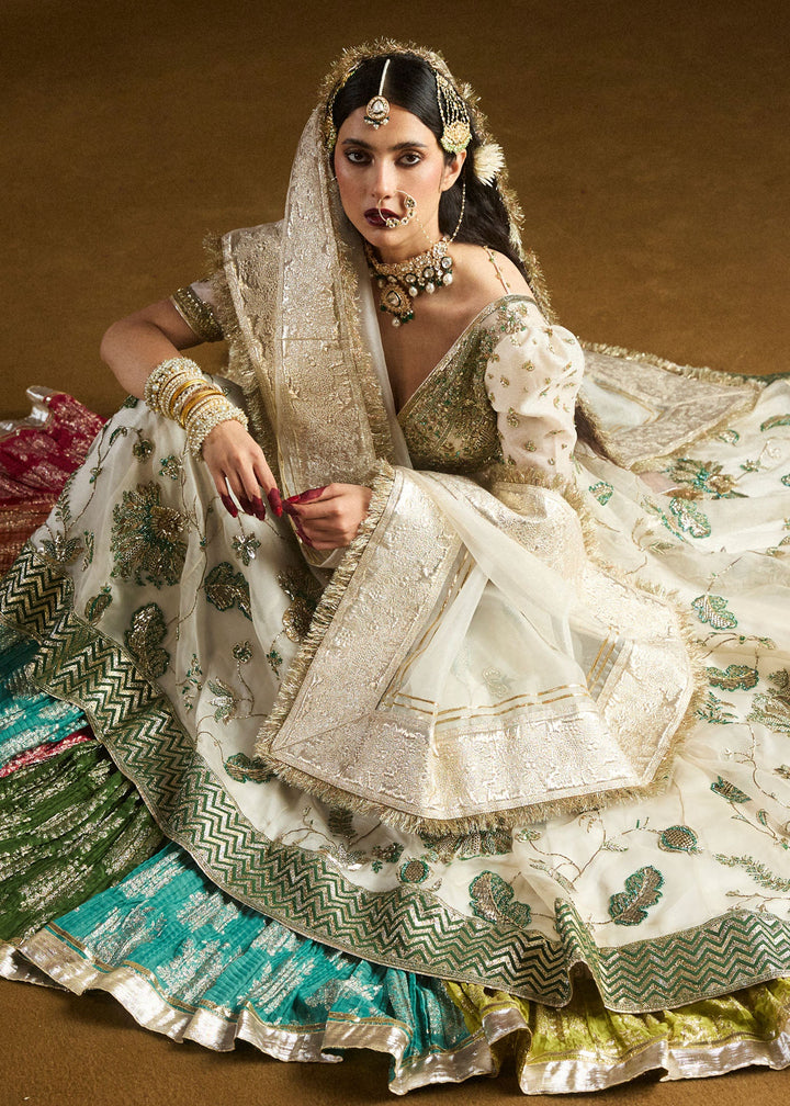 Aaj - Hussain Rehar - Bridal Lehenga - raniazara