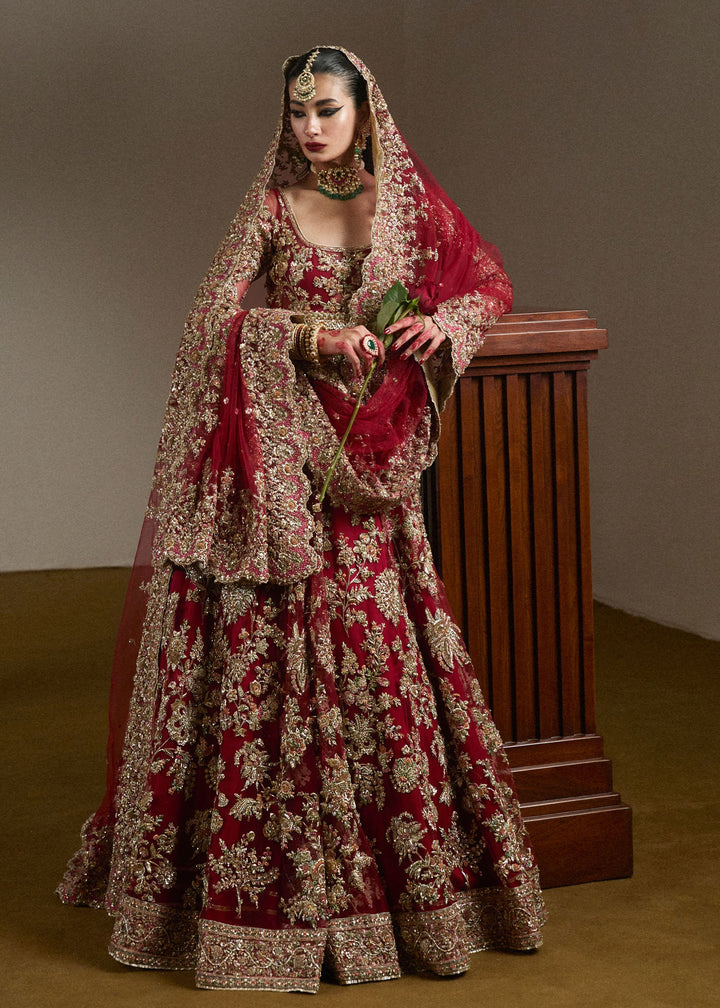 Qashqaye - Hussain Rehar - Bridal Lehenga - raniazara