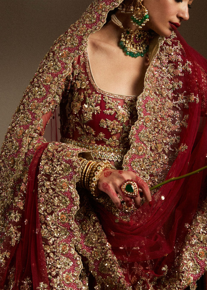 Qashqaye - Hussain Rehar - Bridal Lehenga - raniazara