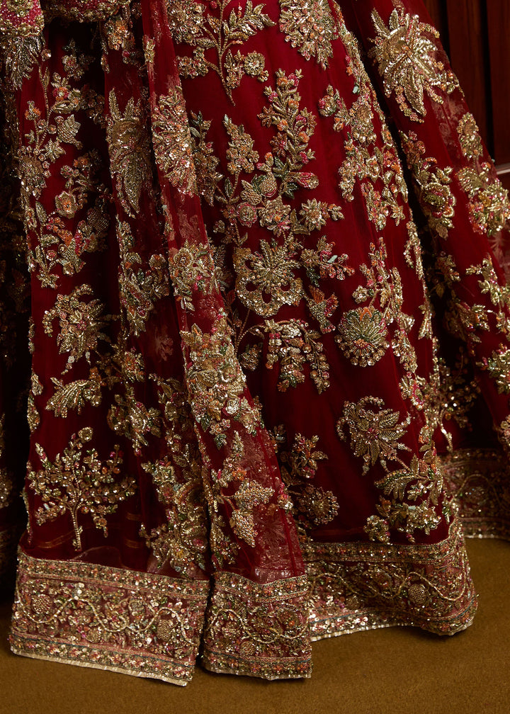 Qashqaye - Hussain Rehar - Bridal Lehenga - raniazara