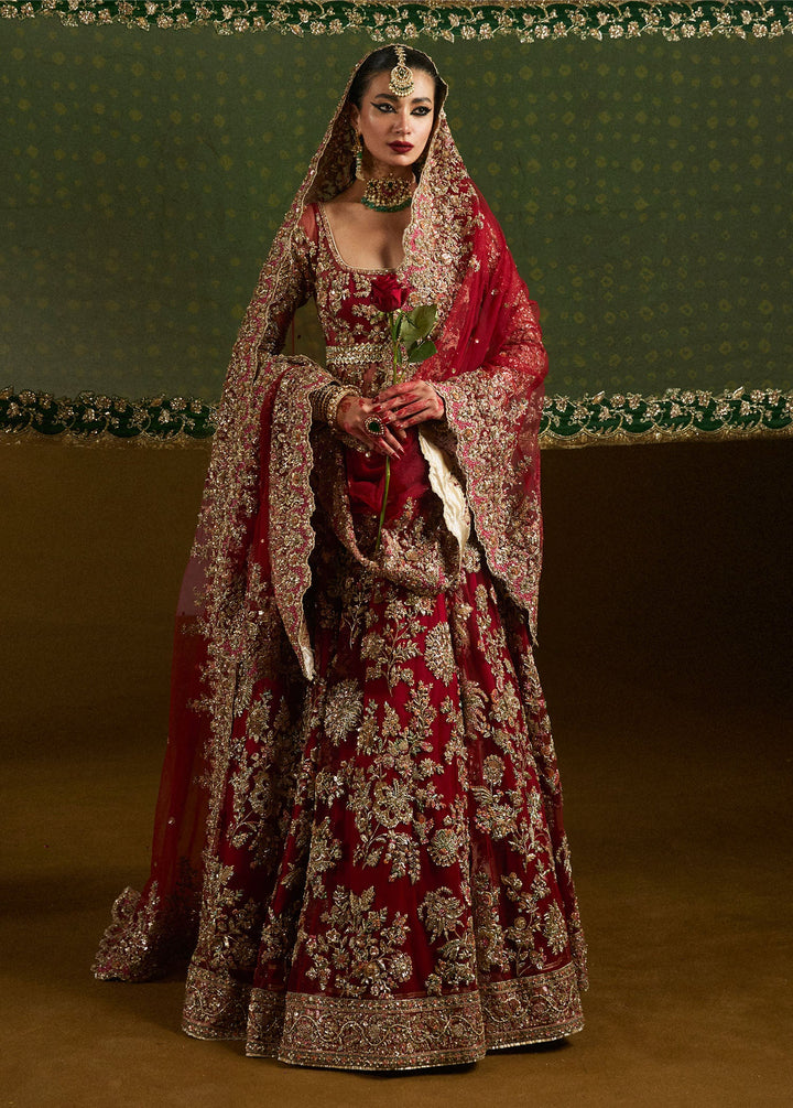 Qashqaye - Hussain Rehar - Bridal Lehenga - raniazara