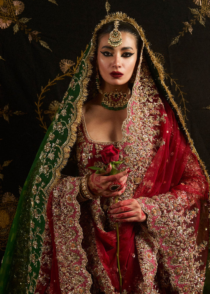 Qashqaye - Hussain Rehar - Bridal Lehenga - raniazara