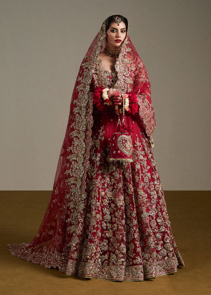 Anisha - Hussain Rehar - bridal lehenga - raniazara