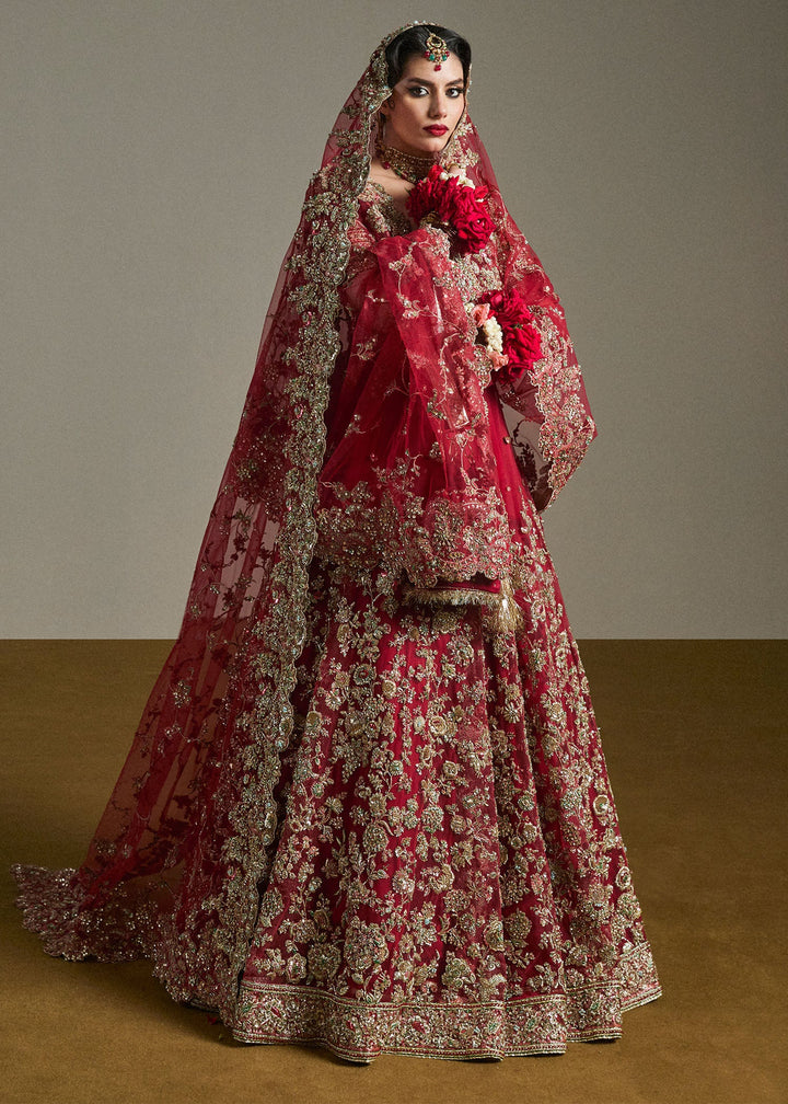 Anisha - Hussain Rehar - bridal lehenga - raniazara