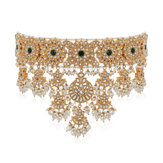 MAHA CHOKER - Ali Javeri Jewelers - Choker - raniazara