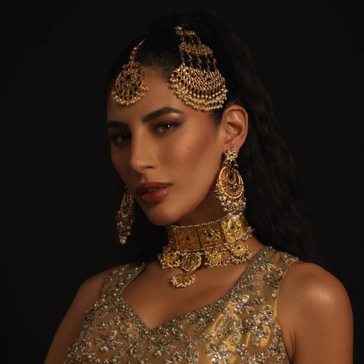 SHAHNAMA CHOKER - Ali Javeri Jewelers - Choker - raniazara