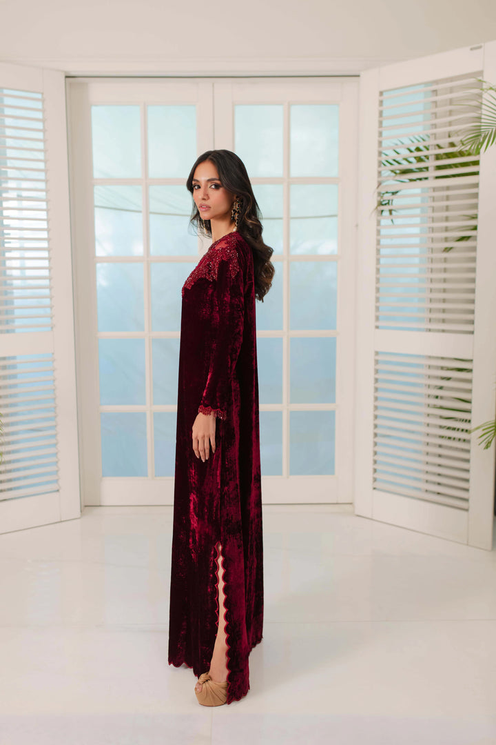 MHLP-1316 - Mina Hasan - Kaftan Dress - raniazara