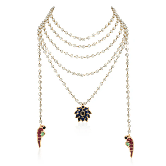 LOTUS PARROT WRAP AROUND - Ali Javeri Jewelers - Necklace - raniazara