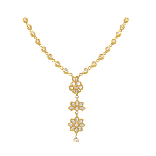 MACHLI PHOOL NECKLACE - Ali Javeri Jewelers - Necklace - raniazara