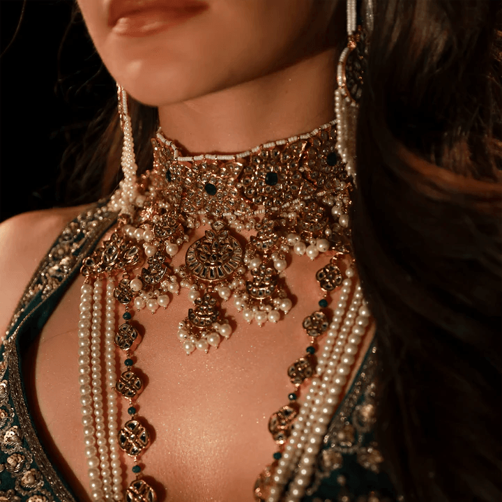 MAHA CHOKER - Ali Javeri Jewelers - Choker - raniazara