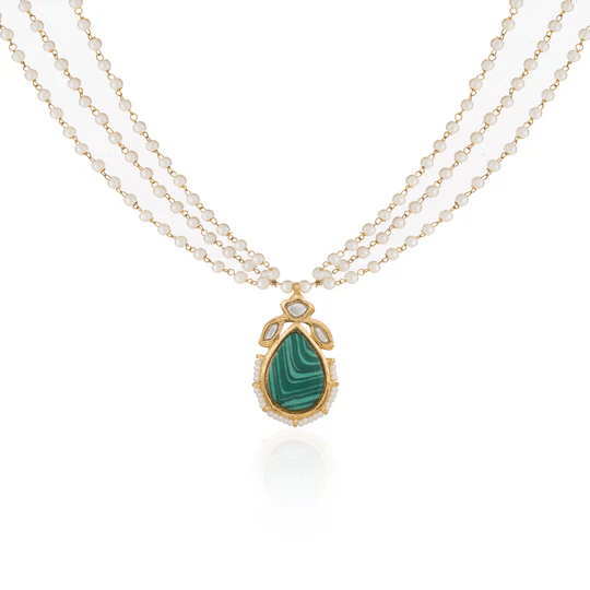 MALACHITE NECKLACE - Ali Javeri Jewelers - Necklace - raniazara