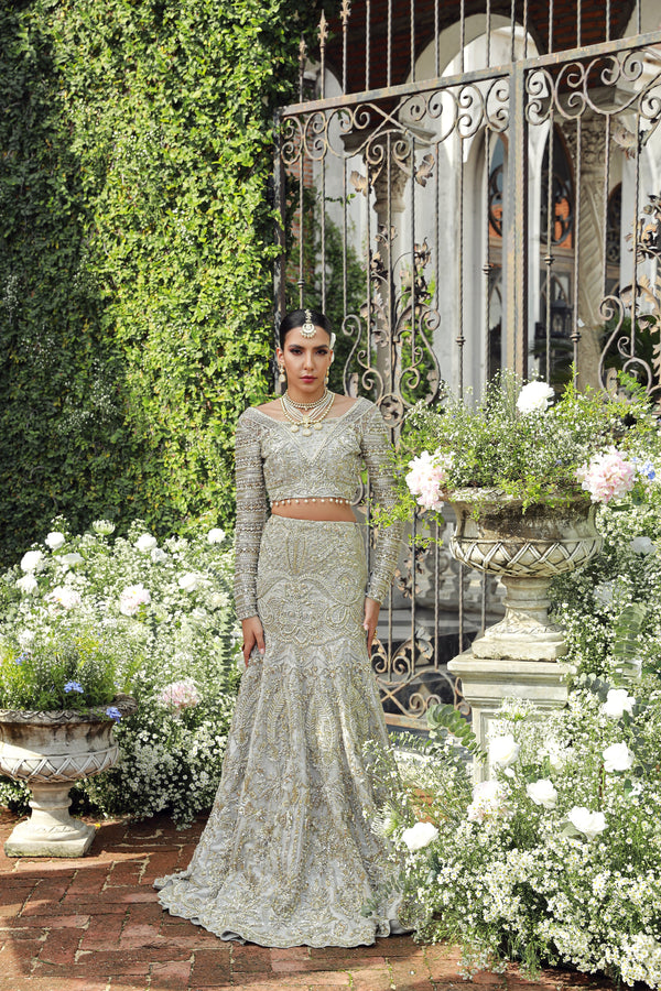 Mist - Mysie By Tahira - Bridal Lehenga - raniazara