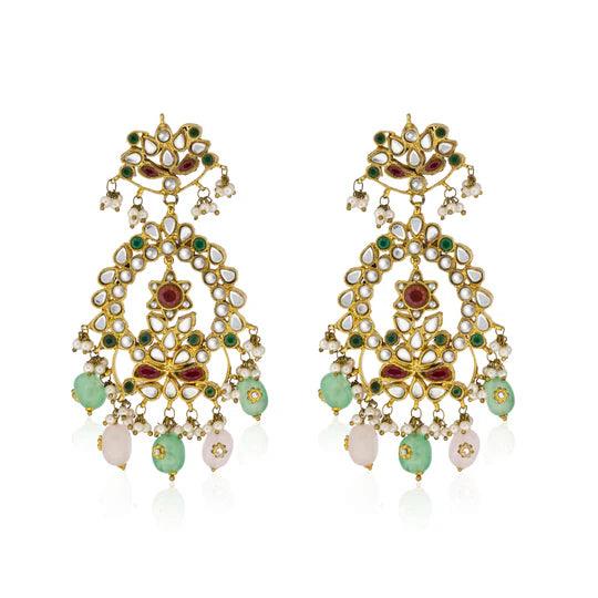 PHOOL PATTI EARRINGS - Ali Javeri Jewelers - Earrings - raniazara