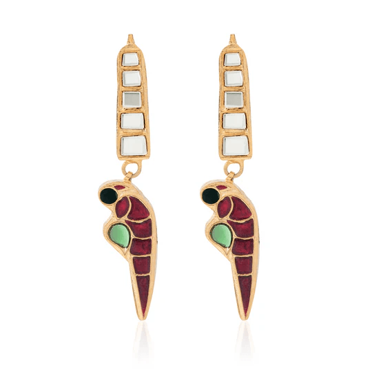 PARROT EARRINGS - Ali Javeri Jewelers - Earrings - raniazara