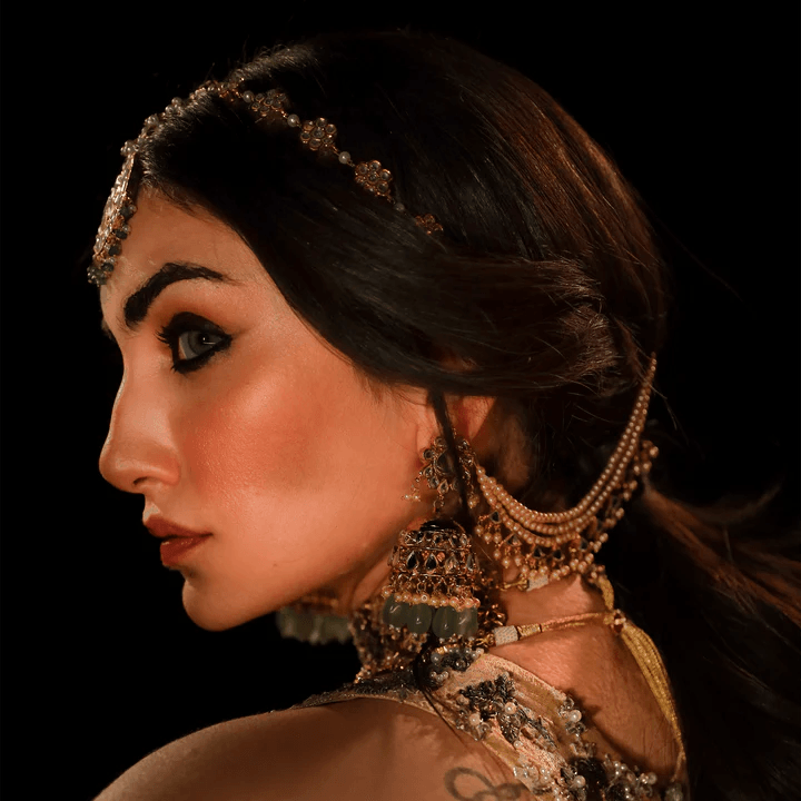 PHOOL MOTI HAIRBAND - Ali Javeri Jewelers - Choker - raniazara