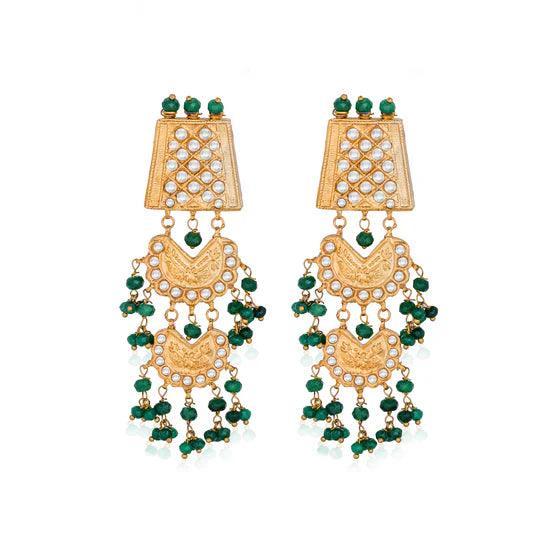 SONA EARRINGS - Ali Javeri Jewelers - Earrings - raniazara