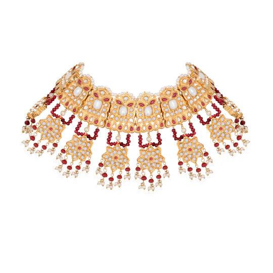 SURKH CHOKER - Ali Javeri Jewelers - Choker - raniazara