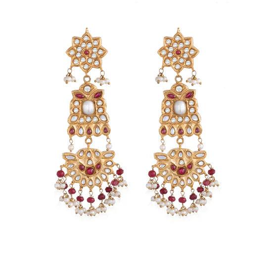 SURKH EARRINGS - Ali Javeri Jewelers - Earrings - raniazara