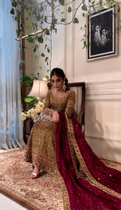 Olive Green - Haris Shakeel - Bridal - raniazara