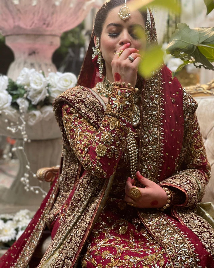 Minal khan - Haris Shakeel - Bridal - raniazara