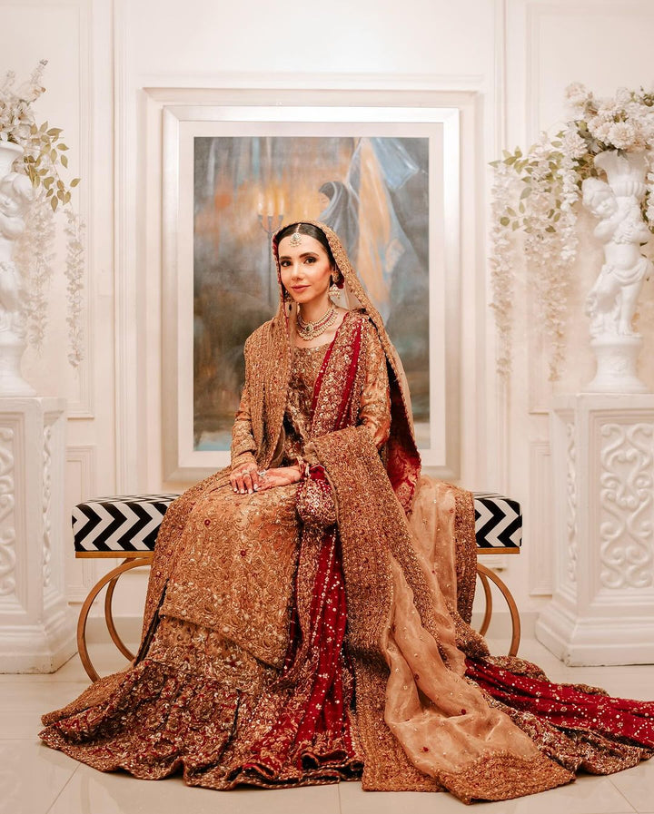 Maham - Shakeelz By Zeeshan And Danish - Bridal Lehenga - raniazara