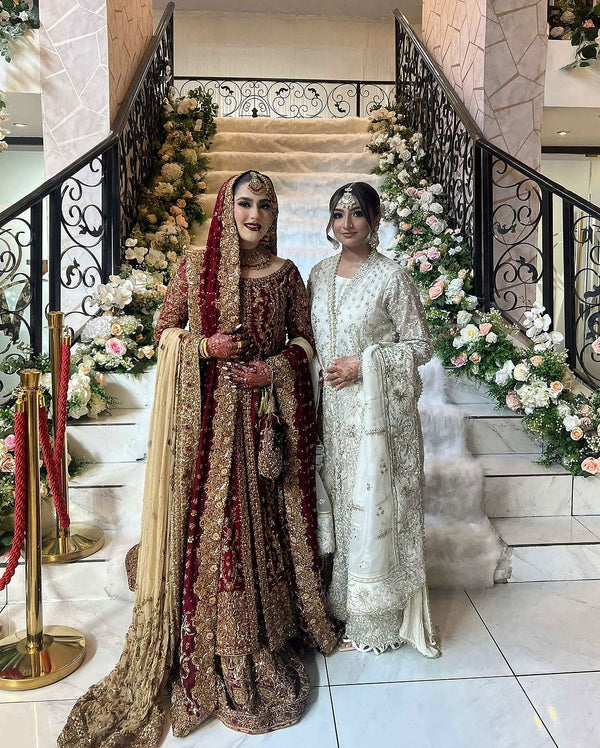 Hafsah  - Shakeelz By Zeeshan And Danish - Bridal Lehenga - raniazara