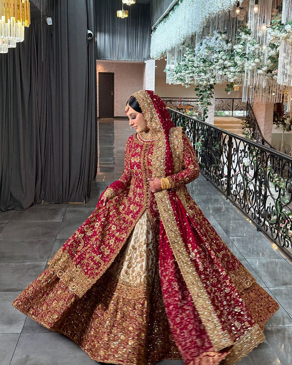 Komal - Shakeelz By Zeeshan And Danish - Bridal Lehenga - raniazara