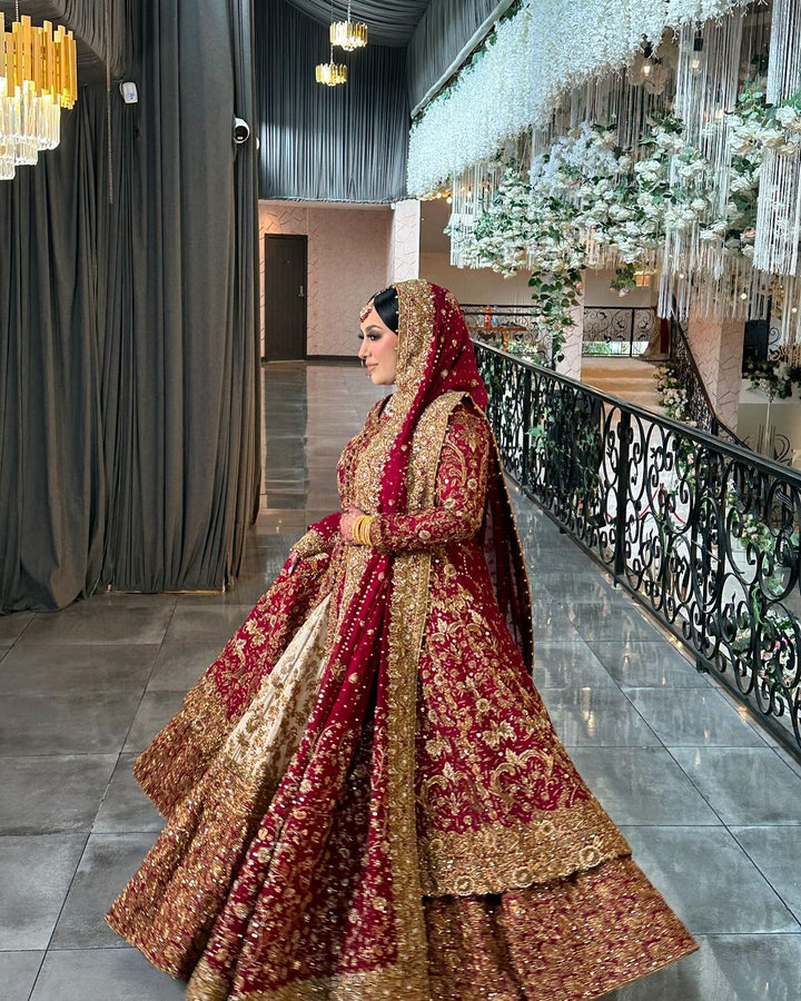 Komal - Shakeelz By Zeeshan And Danish - Bridal Lehenga - raniazara