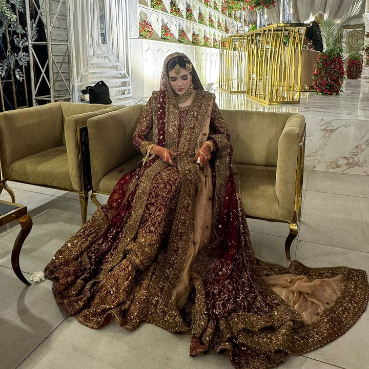 Ameera  - Shakeelz By Zeeshan And Danish - Bridal Lehenga - raniazara