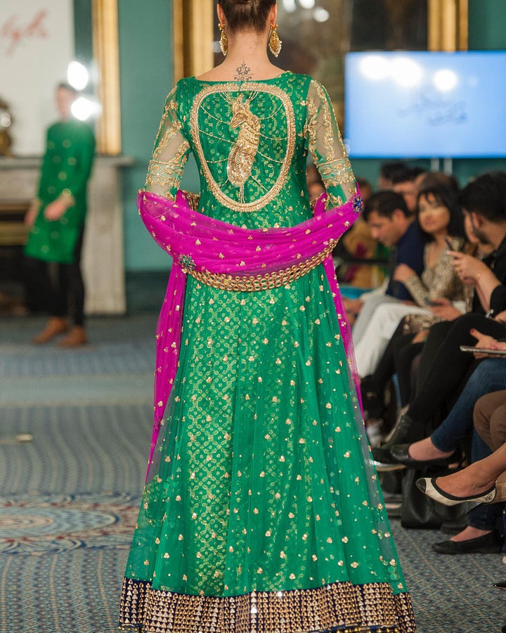 Emerald with maginta - Haris Shakeel - Formal - raniazara