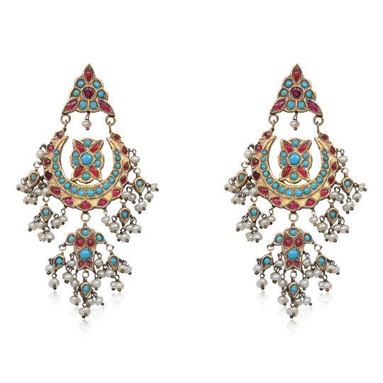 TRADITIONAL MAGAR EARRINGS - Ali Javeri Jewelers - Earrings - raniazara