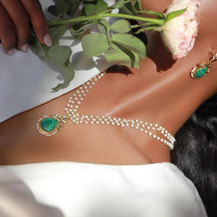 MALACHITE NECKLACE - Ali Javeri Jewelers - Necklace - raniazara