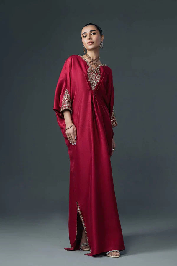 RAYA RED - Jeem - kaftan dresses - Pret - raniazara