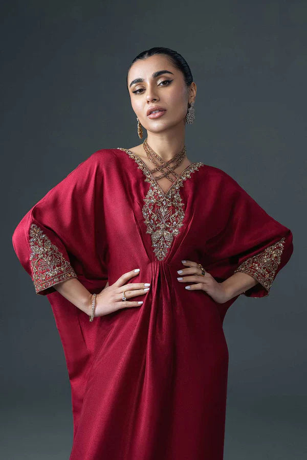 RAYA RED - Jeem - kaftan dresses - Pret - raniazara