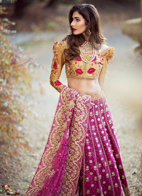 ROYAL TAJ LEHNGA raniazarastudio