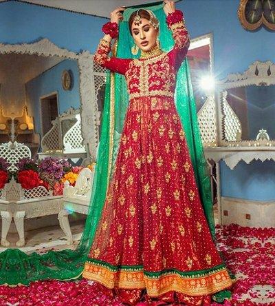 DEEP RED PESHWAS - Haris Shakeel - Formal - raniazara